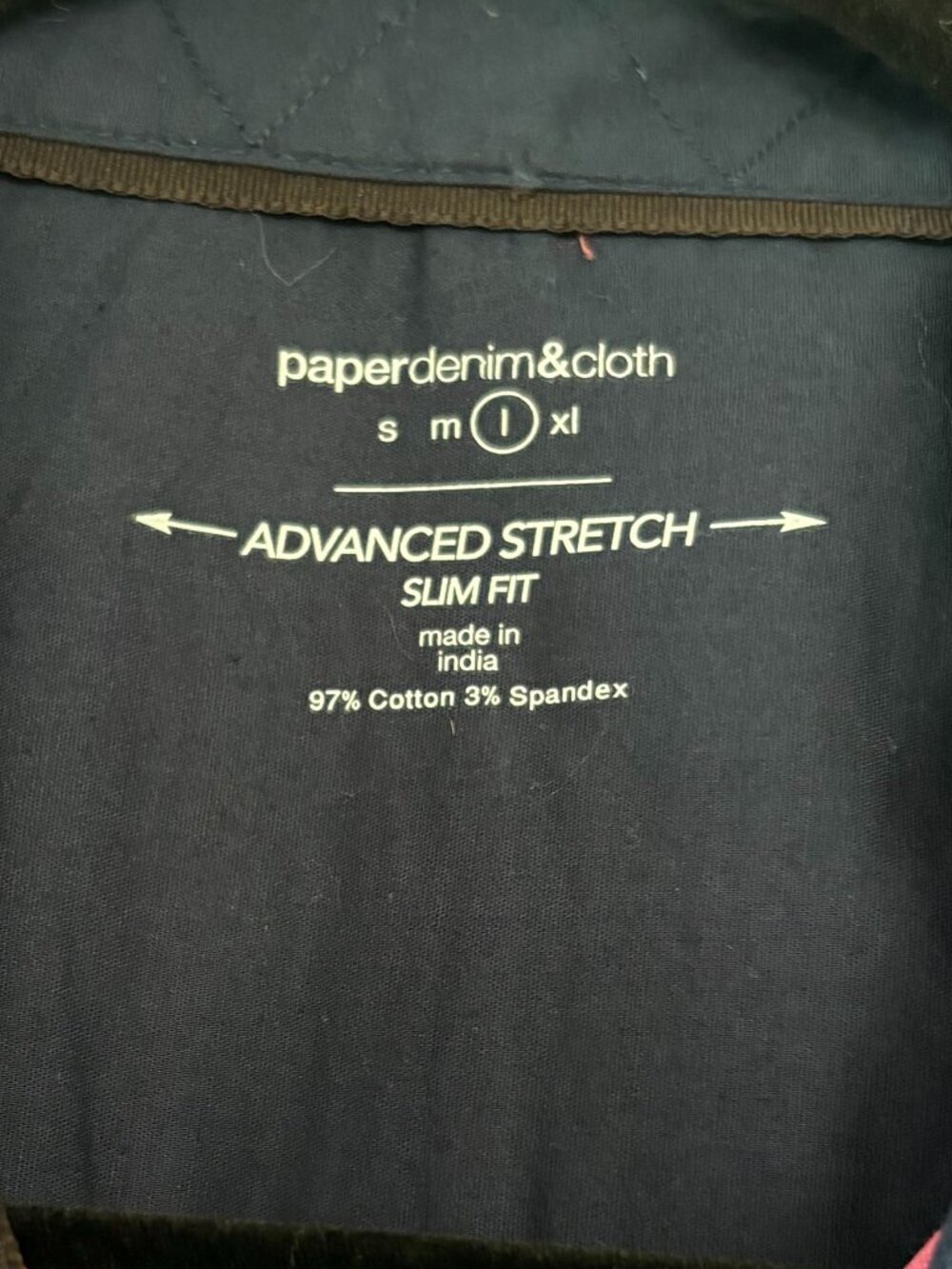 Paperdenim&Cloth Burgundy/Maroon Short-Sleeve Button-Down Shirt Size Slim Fit L - Picture 3 of 6